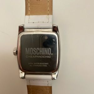 Moschino Analog Stainless Steel Black Watch IOB